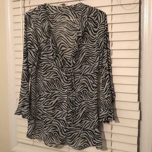 NWOT Victoria’s Secret Zebra Sleepshirt